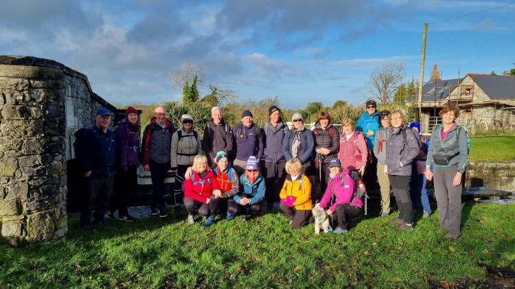 Visit the Kinnitty walking trails with the local hiking club this week