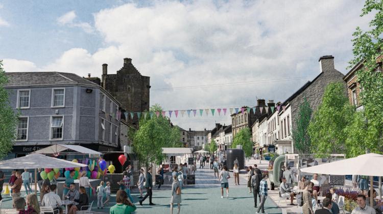 Rejuvenation of Roscrea's Castle Street raises local concerns