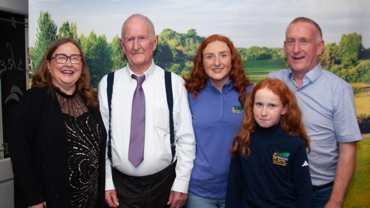 Outstanding Offaly golfing prospect presented with honorary life membership by Esker Hills