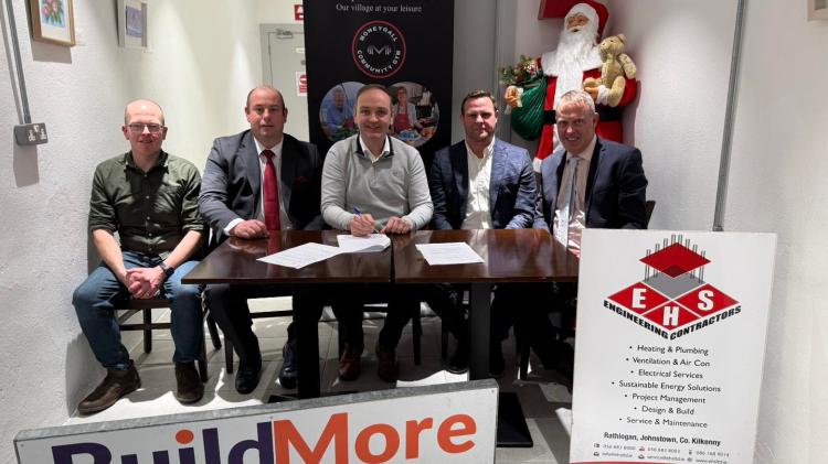 Contract signed for new state of the art community centre in Offaly