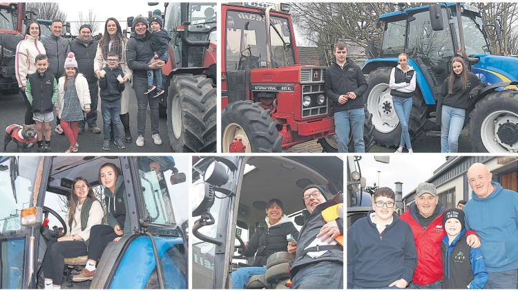 IN PICTURES: Charity Christmas tractor run in Offaly a great success