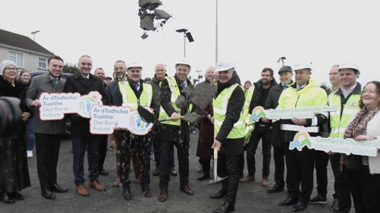 PICTURES: Moneygall turns the sod on new &euro;2-million community centre