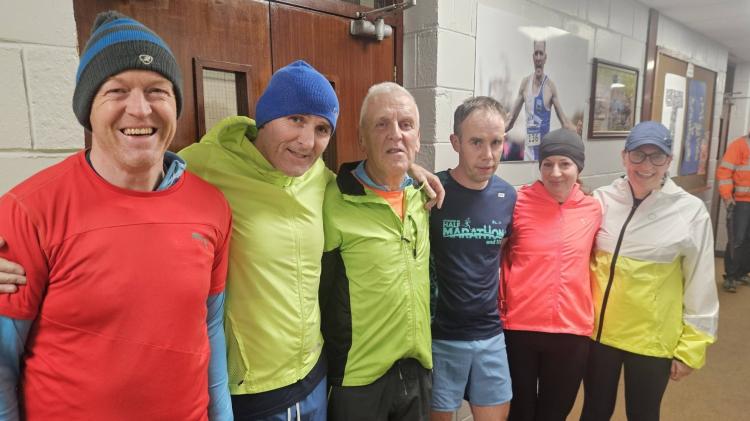 Tullamore athletes in action at Leinster U20, Senior, Master, Juvenile Relay Indoor Track and Field Championships