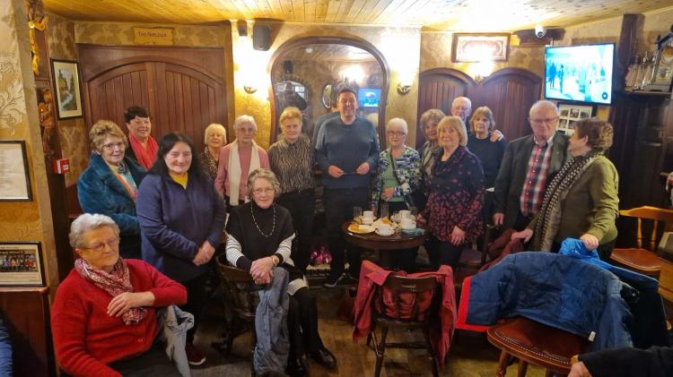 Offaly Crime Prevention Officer meets the High Mileage Club in Ballyboy