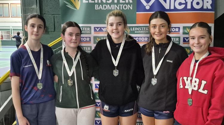 Offaly school brings home badminton medals