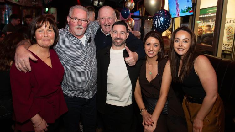 Special landmark birthday celebrated at popular venue during night out in Tullamore