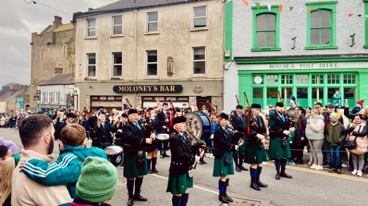 PICTURES: Roscrea's 46th St Patrick's Day Parade draws huge crowds