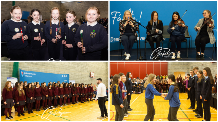 PICTURES: Launch of Tullamore TradFest 2026 in Col&aacute;iste Choilm