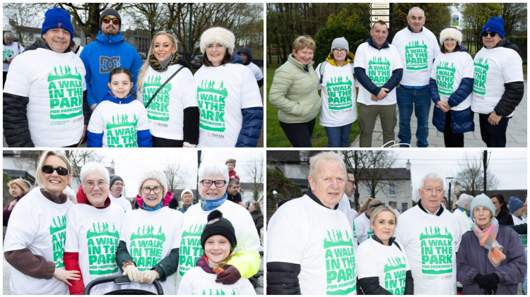 PICTURES: Strong turnout for 'A Walk in the Park for Parkinson's' fundraiser in Tullamore