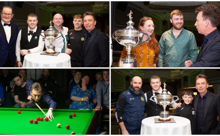 PICTURES: Star-studded Snooker exhibition featuring former World Champion held in Offaly