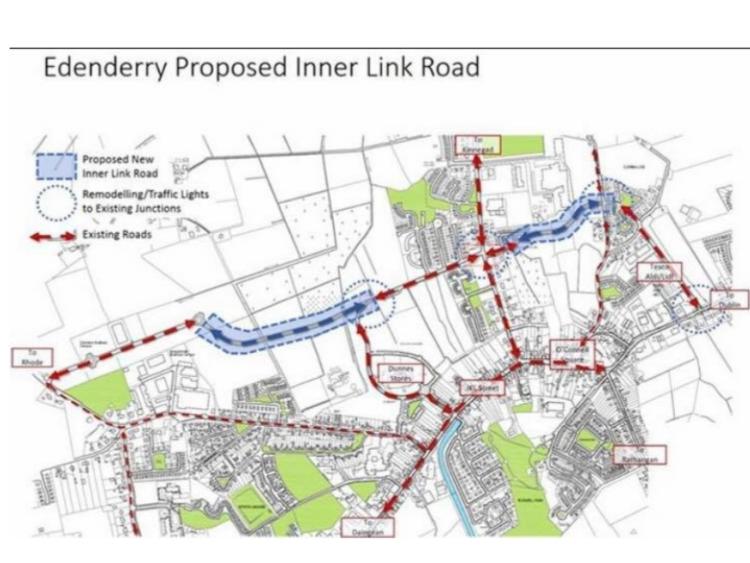 Edenderry inner relief road given go ahead by council despite 153 public submissions Offaly