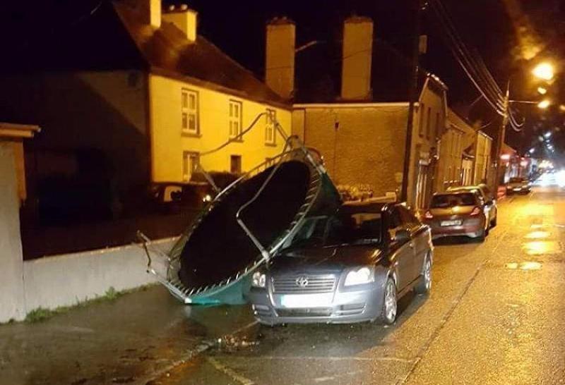Storm Doris wreaks havoc in Edenderry
