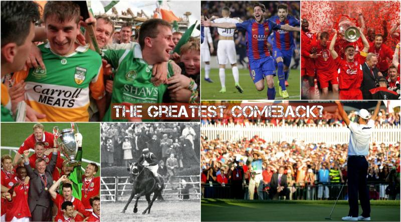 POLL: What is the greatest sporting comeback ever?