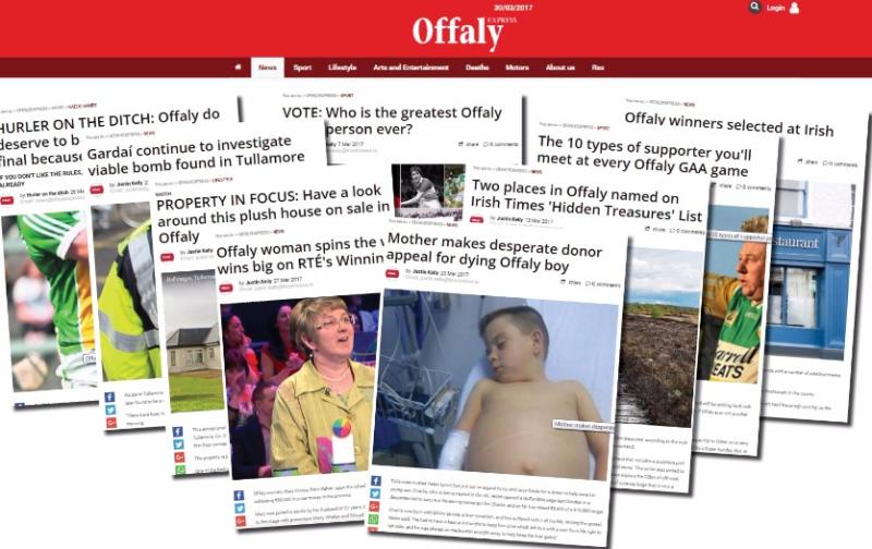 A message for Offaly Express readers about stories from our archive