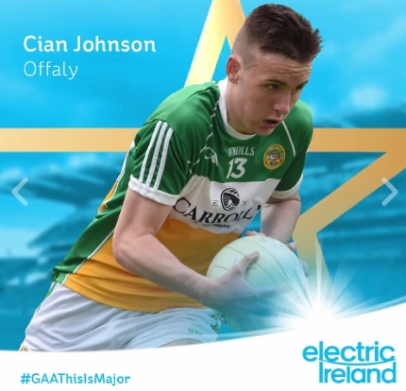 Offaly player named Minor Footballer of the Week