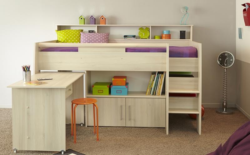 COMPETITION: Win a Parisot  Kurt Mid Sleeper with Desk & Storage thanks to Oisin O'Sullivan Furniture Tullamore
