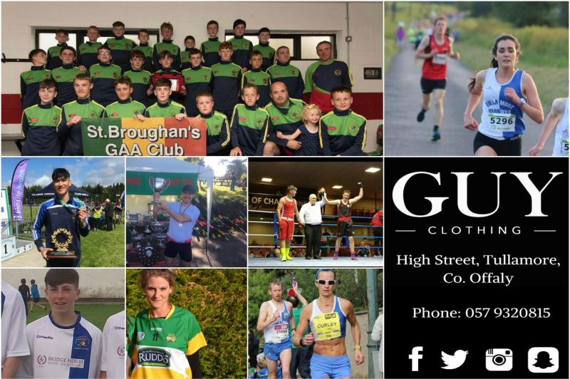 VOTE NOW - Guy Clothing/Offaly Express Sports Star of the Month 