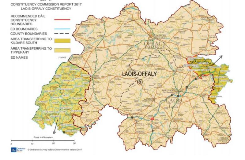 Laois-Offaly looks set for a return after latest Constituency Commission report