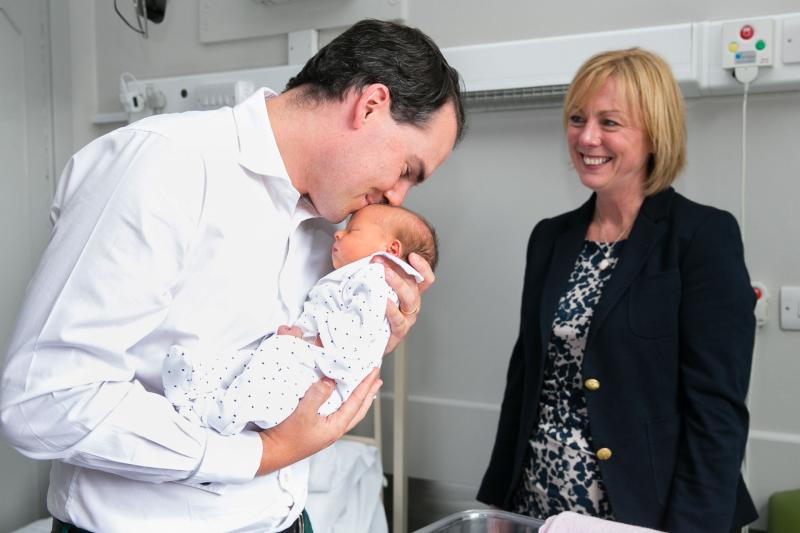 Minister for Social Protection Regina Doherty launches the new Paternity Payment information drive