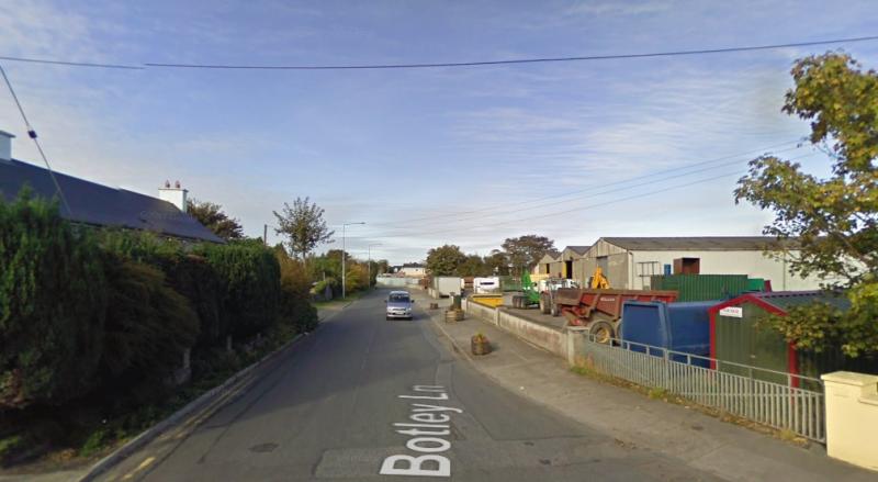 Botley Lane Portarlington where two young girls were reportedly threatened by a gang of boys carrying a stick