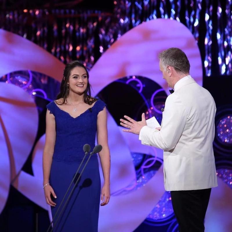 WATCH: Offaly Rose Jennifer Byrne's stage interview in Tralee