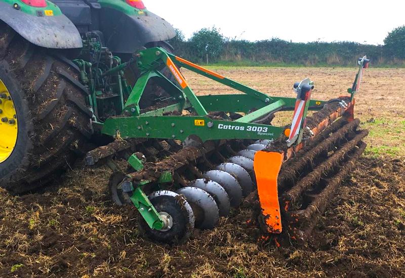 Offaly farm dealer launches new compact disc harrow
