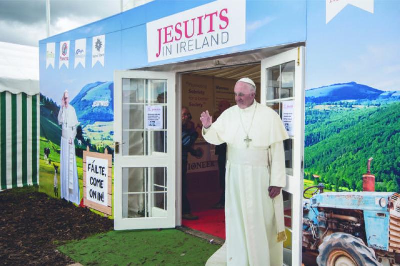 Offaly folk can get a selfie with the pope at the Ploughing