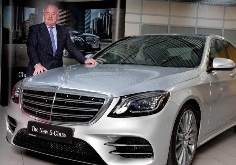 New Mercedes S Class arrives at Michael Moore's in Portarlington