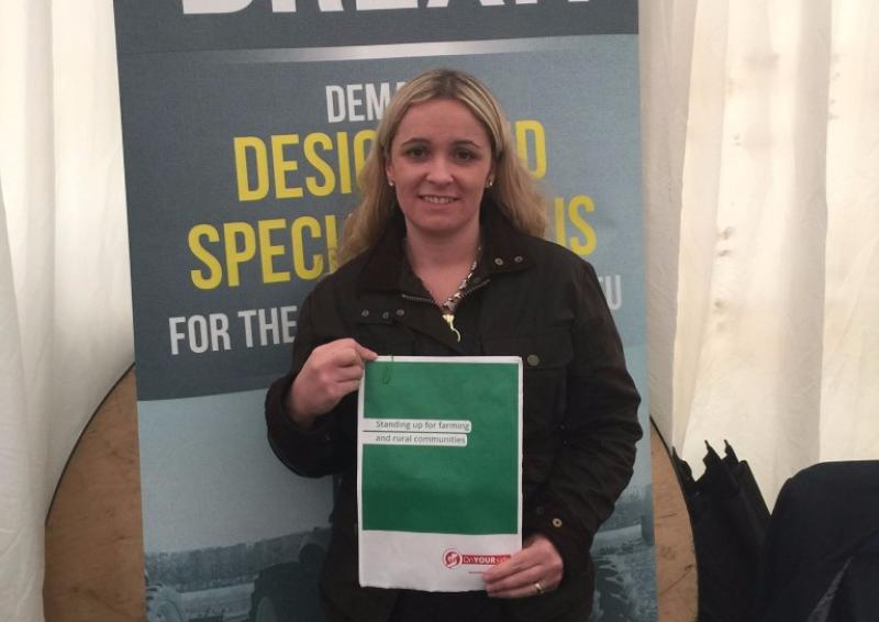 Offaly TD calls for government action at Ploughing 2017