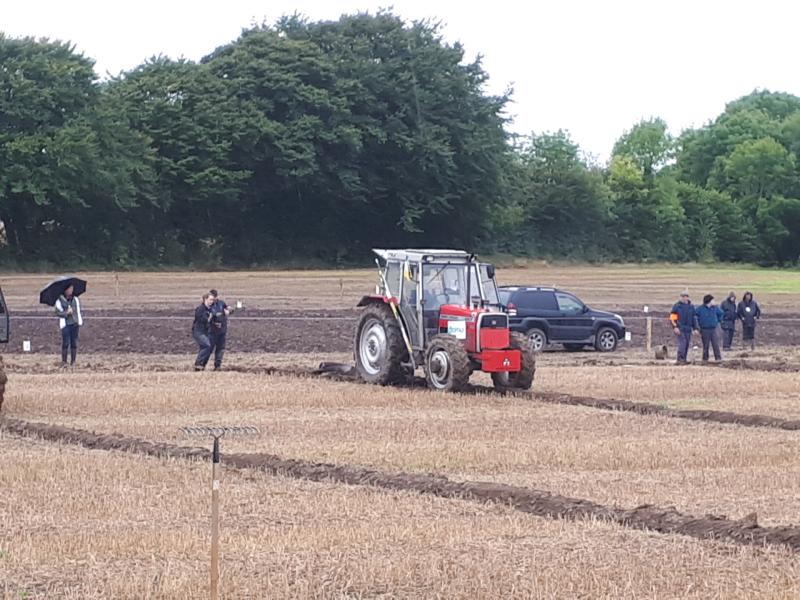 Laura Grant in action at the 2017 National Ploughing Championships 