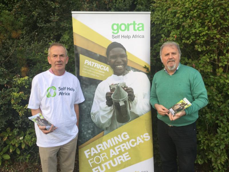 Eamon Martin with Ronan Scully