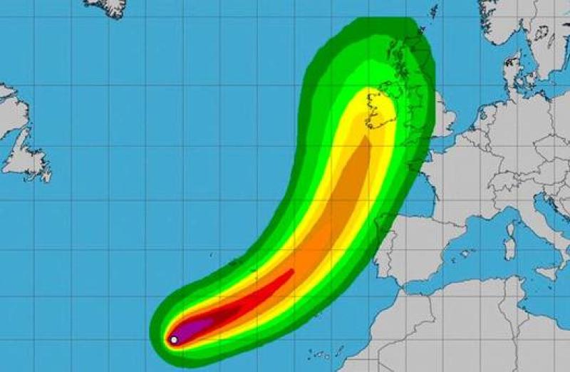 IMPORTANT: Trees and power cables down in the following locations in Offaly 