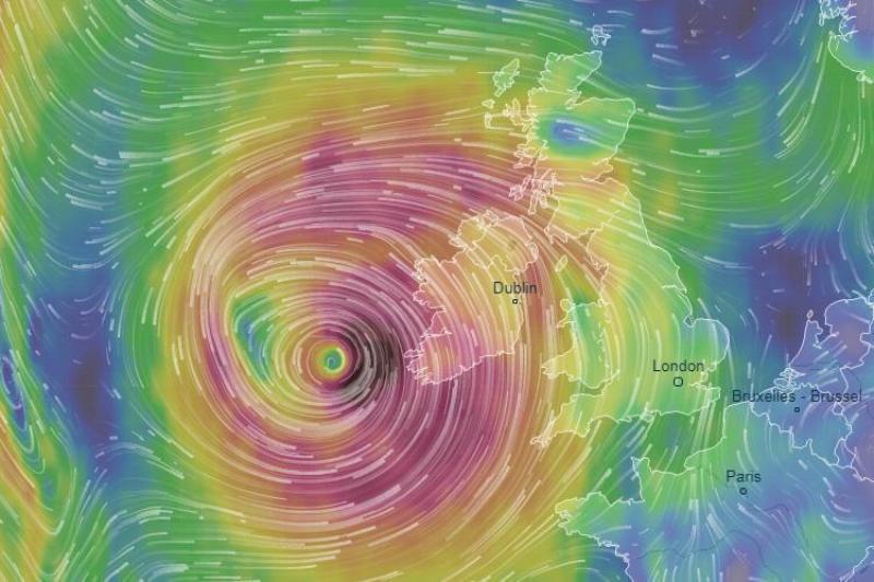 Offaly still at risk of 'dangerous' Stingjet storm surges tonight 