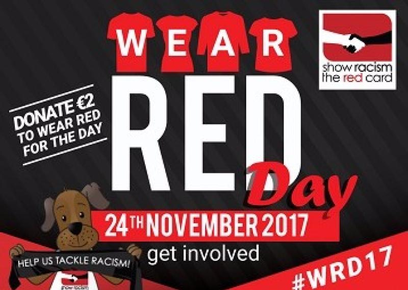 Offaly people urged to &lsquo;Wear Red&rsquo; this November to tackle racism 