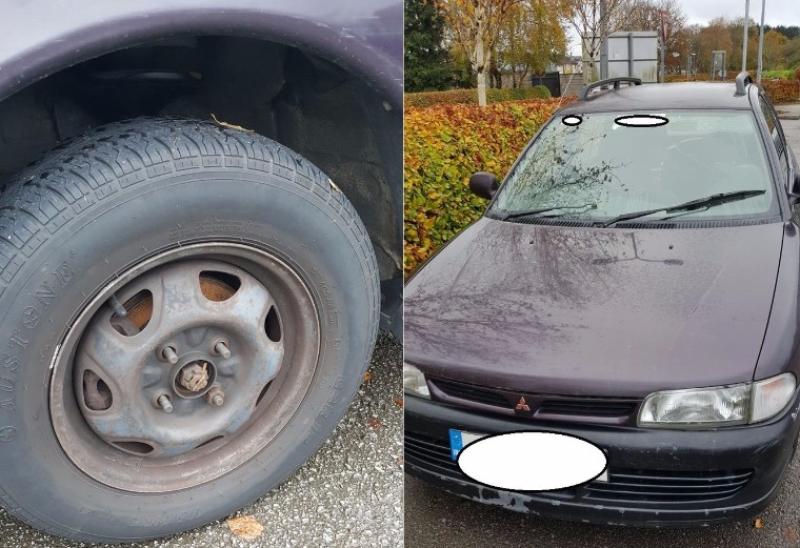 Car missing nuts