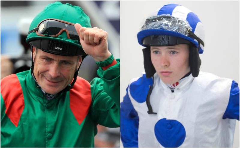 Pat Smullen and Colin Keane - Photo Credit: Horse Racing Ireland and Goracing.ie