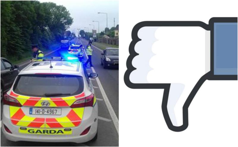 OPINION: Posting checkpoint locations on Facebook is reckless and allows criminals evade Gardaí