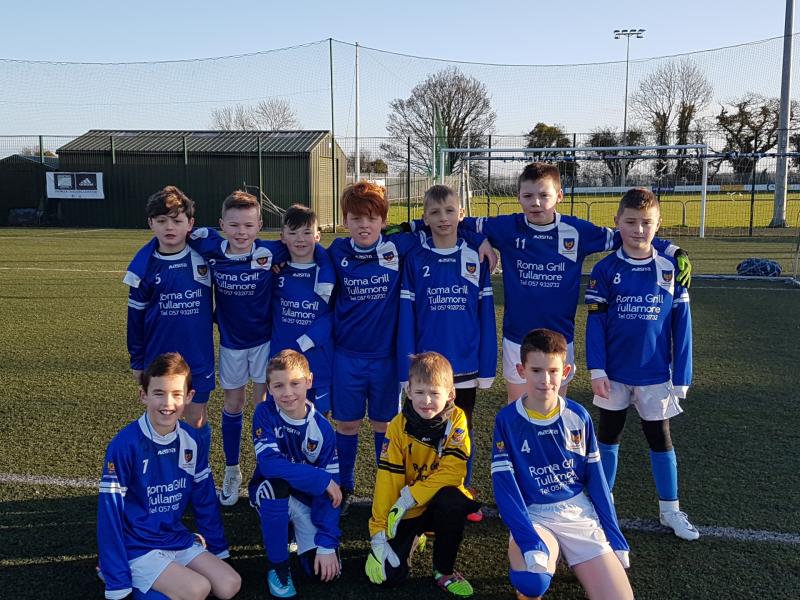 Tullamore Twn under 10 played Raharney at Leah Victoria park on Saturday