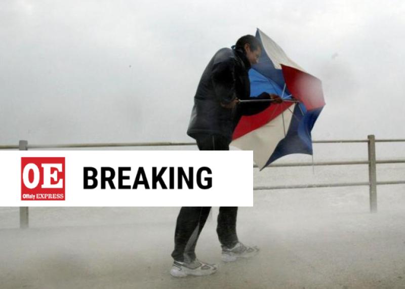 Offaly subject to Met &Eacute;ireann weekend weather warning 