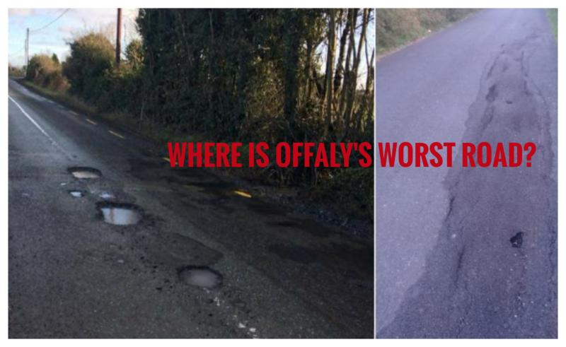 We need your help to find Offaly's worst road surface