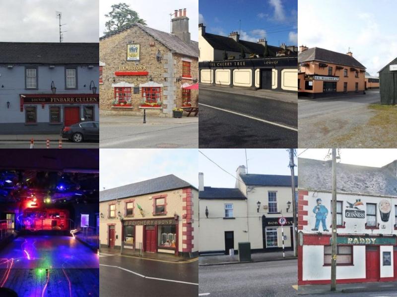 Large number of pubs currently for sale in Offaly