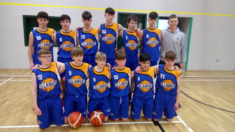 Pictured: U16 club champions - Tullamore Basketball celebrate successful Juvenile Midlands League 