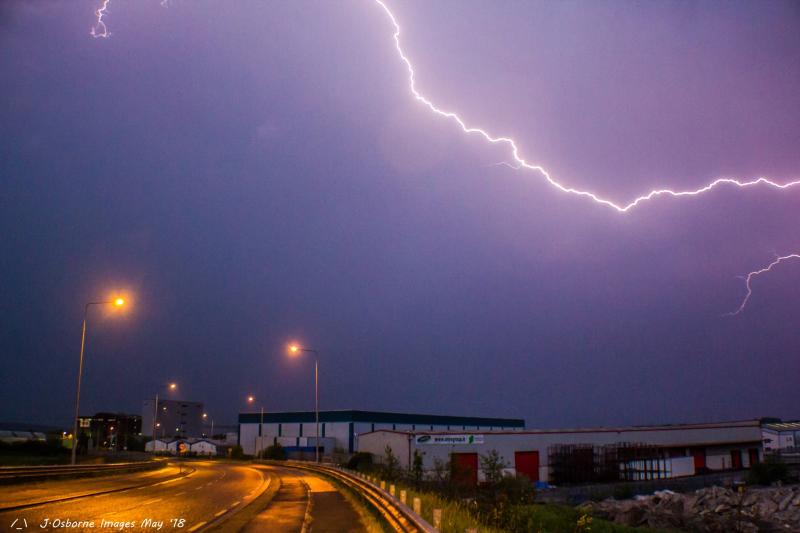 TERRIFYING: Offaly woman hospitalised after being struck by lightening inside her home
