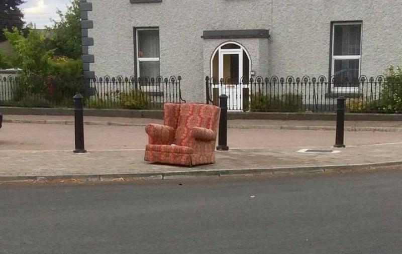 Mystery of 'stray chair' baffles Offaly community 