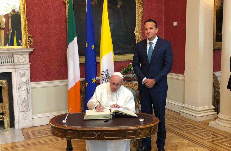 Pope francis leo varadkar