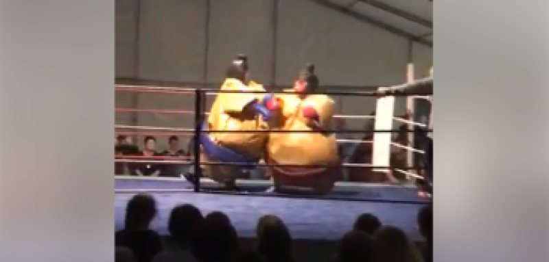 WATCH: Husband and wife go toe-to-toe in Offaly boxing fundraiser