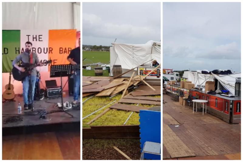 WATCH: Tullamore's Old Harbour Bar literally rocked the roof if its stand at Ploughing 2018