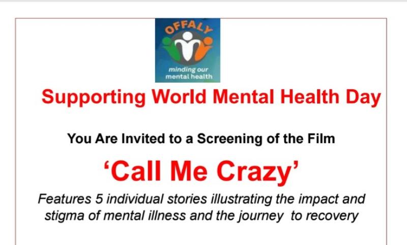 Offaly mental health group to host poignant film screening 