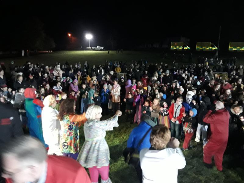 GALLERY: Clara puts on spectacular Scare in the Square event 