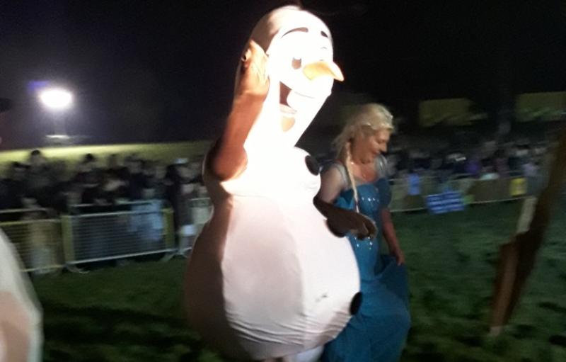 GALLERY: Clara puts on spectacular Scare in the Square event 